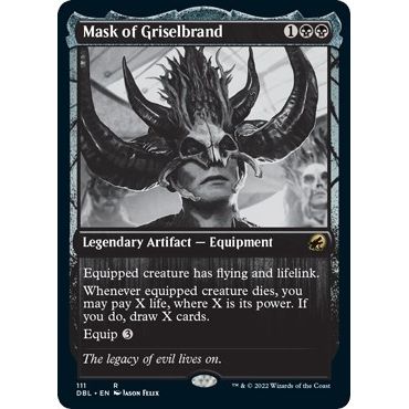 Image for Mask of Griselbrand (111) (DBL) - Magic: The Gathering
