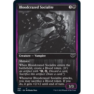 Image for Bloodcrazed Socialite (363) (DBL) - Magic: The Gathering
