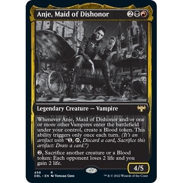 Image for Anje, Maid of Dishonor (498) (DBL) - Magic: The Gathering