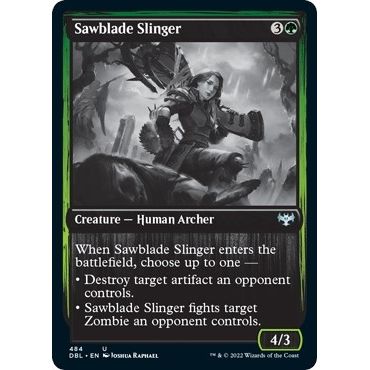 Image for Sawblade Slinger (484) (DBL) - Magic: The Gathering