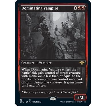 Image for Dominating Vampire (421) (DBL) - Magic: The Gathering