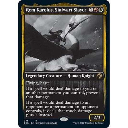 Image for Rem Karolus, Stalwart Slayer (235) (DBL) - Magic: The Gathering