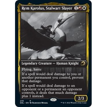 Image for Rem Karolus, Stalwart Slayer (235) (DBL) - Magic: The Gathering