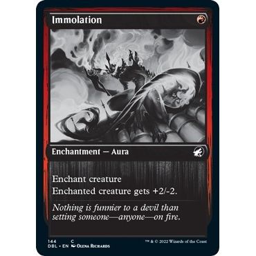 Image for Immolation (144) (DBL) - Magic: The Gathering