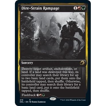 Image for Dire-Strain Rampage (219) (DBL) - Magic: The Gathering