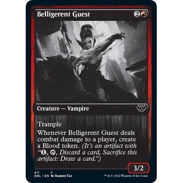 Image for Belligerent Guest (411) (DBL) - Magic: The Gathering