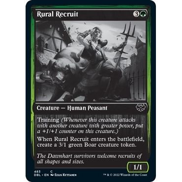 Image for Rural Recruit (483) (DBL) - Magic: The Gathering