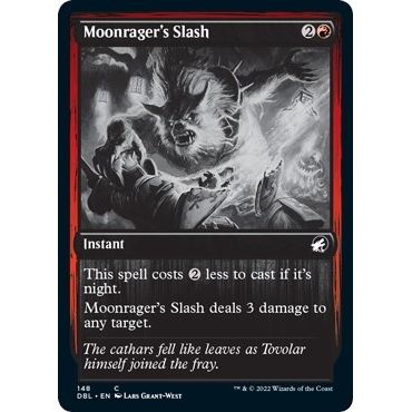 Image for Moonrager's Slash (148) (DBL) - Magic: The Gathering