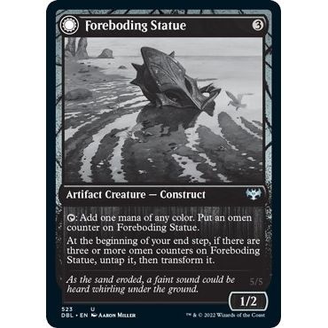 Image for Foreboding Statue (523) (DBL) - Magic: The Gathering
