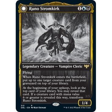 Image for Runo Stromkirk (513) (DBL) - Magic: The Gathering