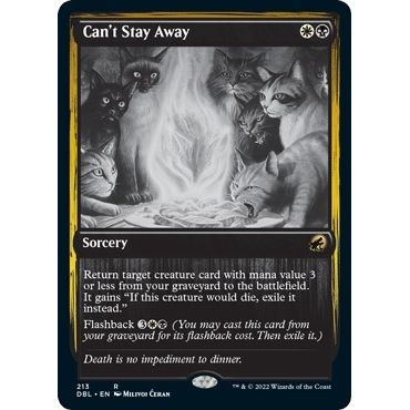 Image for Can't Stay Away (213) (DBL) - Magic: The Gathering