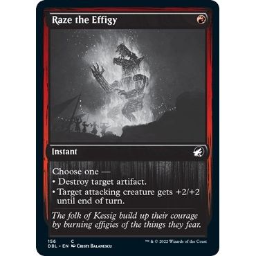 Image for Raze the Effigy (156) (DBL) - Magic: The Gathering
