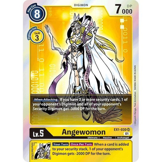 Image for Angewomon (EX1-030 SR) (EX01) - Digimon Card Game
