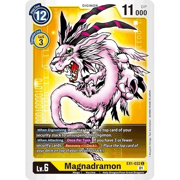 Image for Magnadramon (EX1-032 U) (EX01) - Digimon Card Game