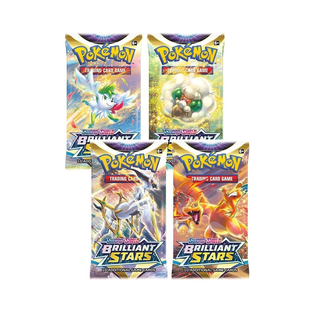 Image for Brilliant Stars Booster Pack Art Bundle [Set of 4] - Pokemon