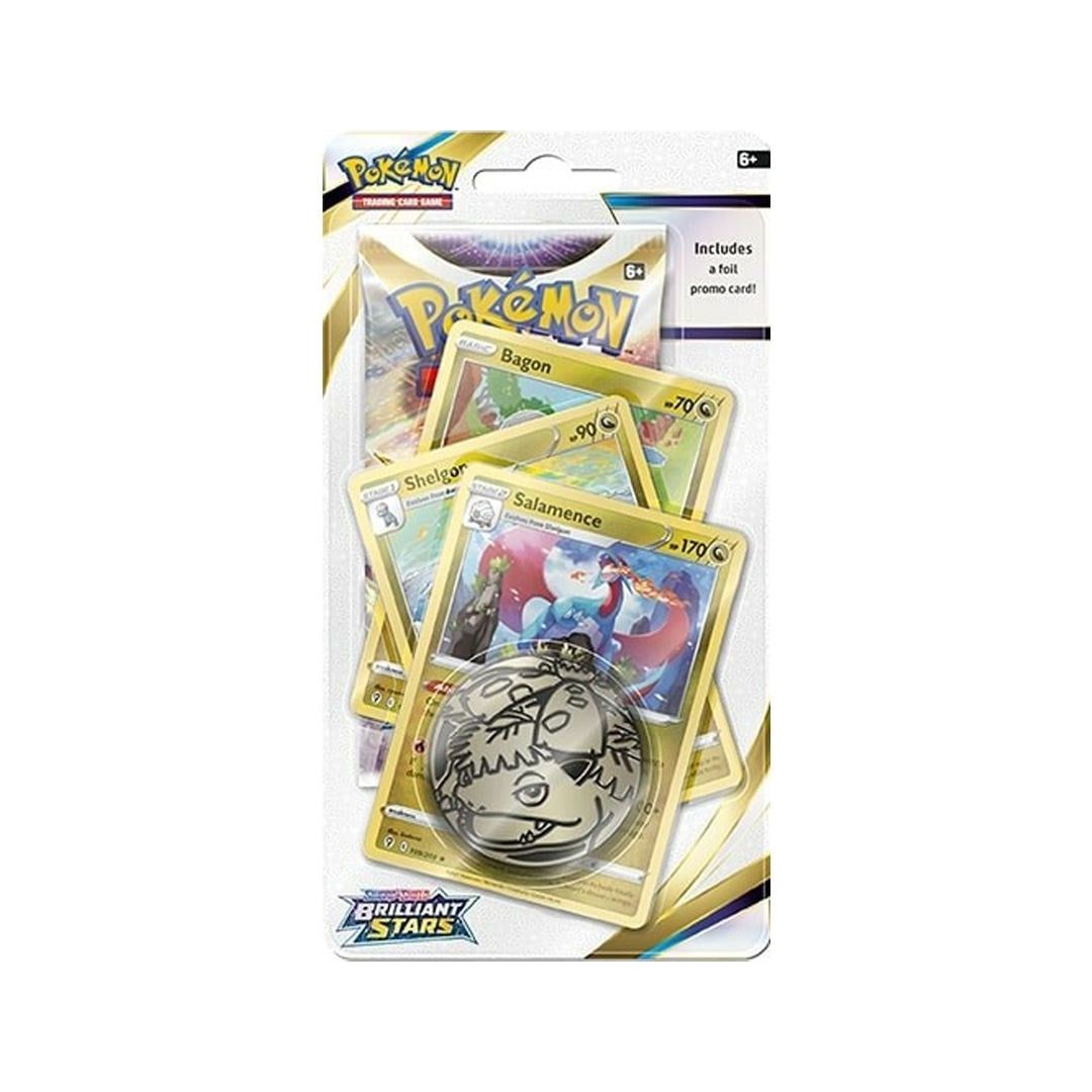 Image for Brilliant Stars Premium Checklane Blister [Salamence] - Pokemon