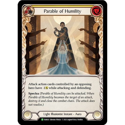 Image for Parable of Humility - FAB025 (FAB025) (PR) - Flesh and Blood TCG