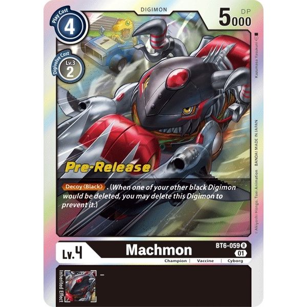 Image for Machmon (BT6-059 R) (BT06_PR) - Digimon Card Game