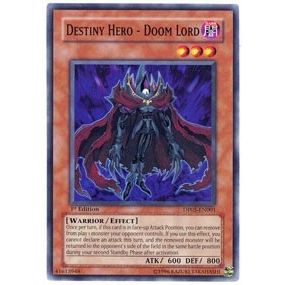 Image for Destiny Hero - Doom Lord (DP05-EN001) (DP05) - YuGiOh