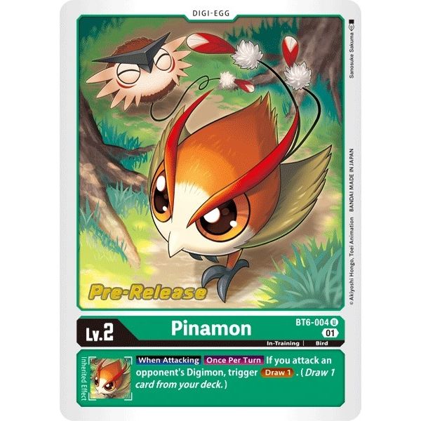 Image for Pinamon (BT6-004 U) (BT06_PR) - Digimon Card Game