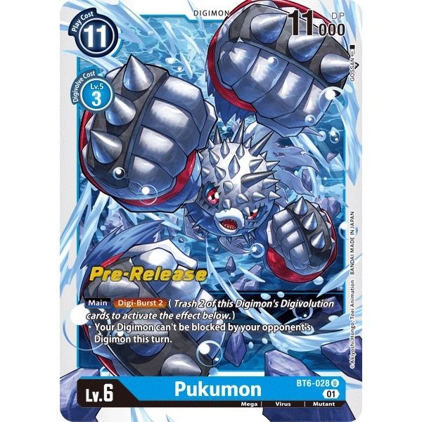 Image for Pukumon (BT6-028 U) (BT06_PR) - Digimon Card Game