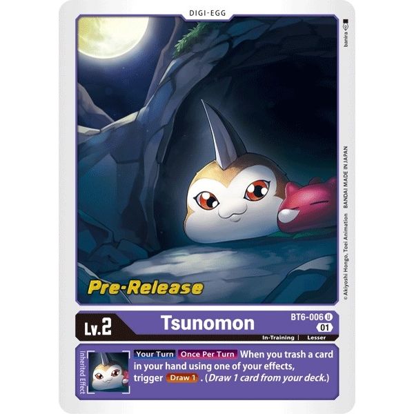 Image for Tsunomon (BT6-006 U) (BT06_PR) - Digimon Card Game