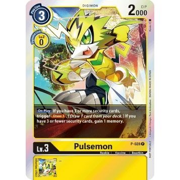 Image for Pulsemon - P-028 (Double Diamond Pre-Release) (P-028 P) (D-PR) - Digimon Card Game