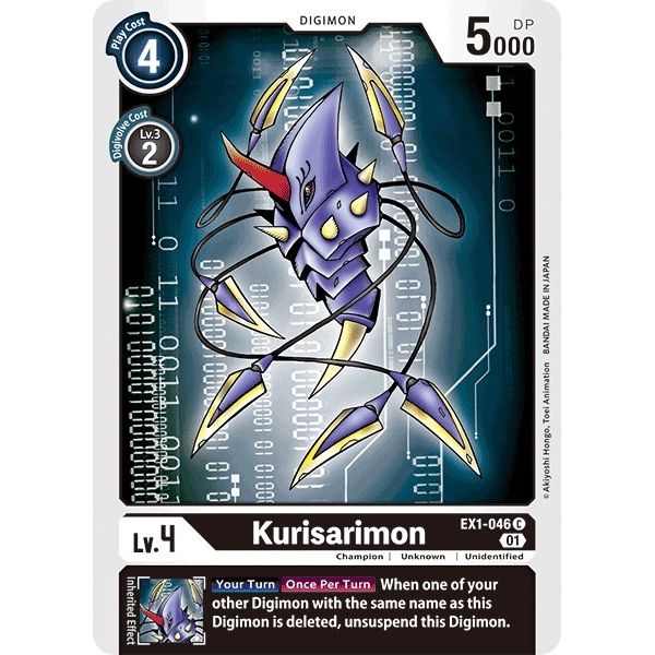 Image for Kurisarimon (EX1-046 C) (EX01) - Digimon Card Game