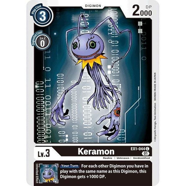 Image for Keramon (EX1-044 C) (EX01) - Digimon Card Game
