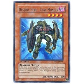 Image for Destiny Hero - Fear Monger (DP05-EN009) (DP05) - YuGiOh