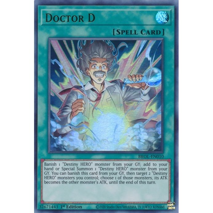 Image for Doctor D (BROL-EN010) (BROL) - YuGiOh