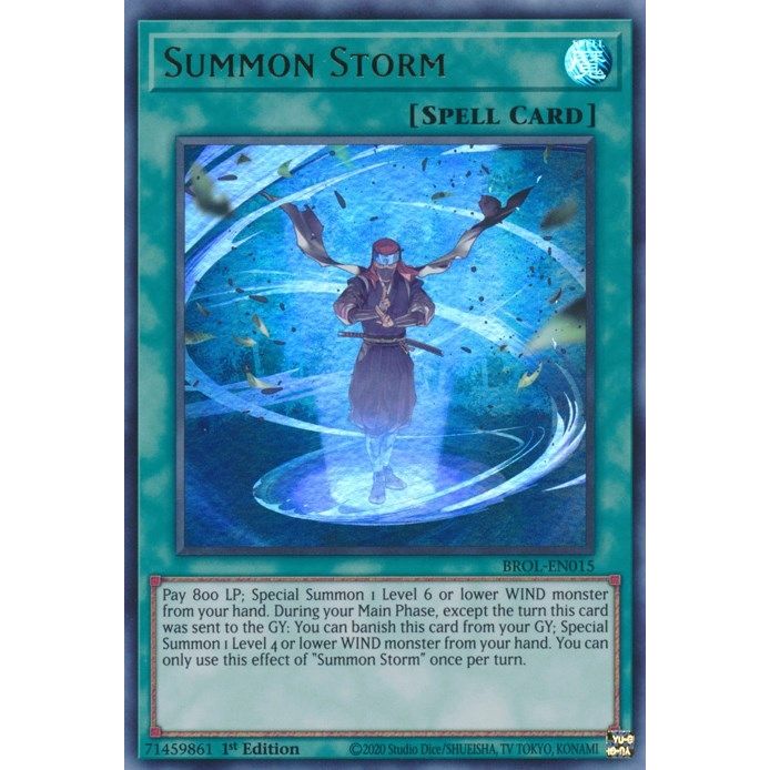 Image for Summon Storm (BROL-EN015) (BROL) - YuGiOh