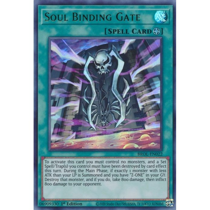 Image for Soul Binding Gate (BROL-EN022) (BROL) - YuGiOh