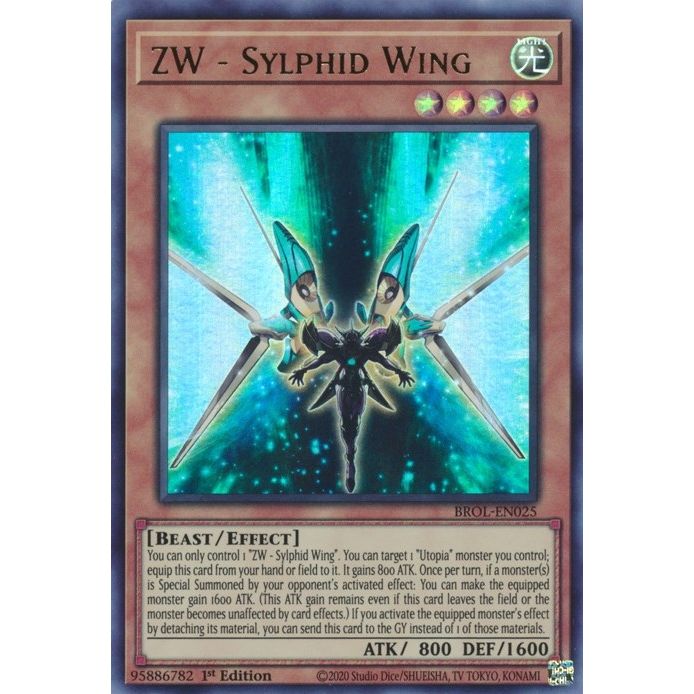 Image for ZW - Sylphid Wing (BROL-EN025) (BROL) - YuGiOh