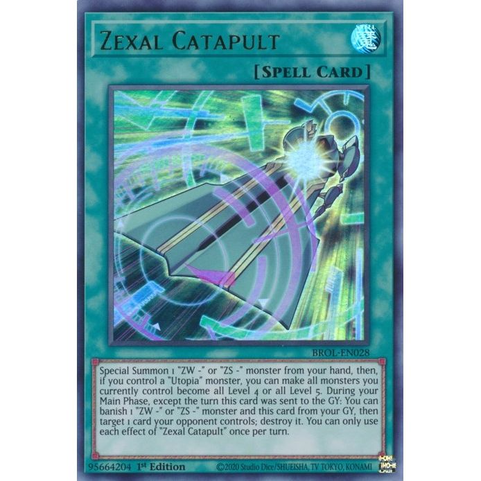 Image for Zexal Catapult (BROL-EN028) (BROL) - YuGiOh