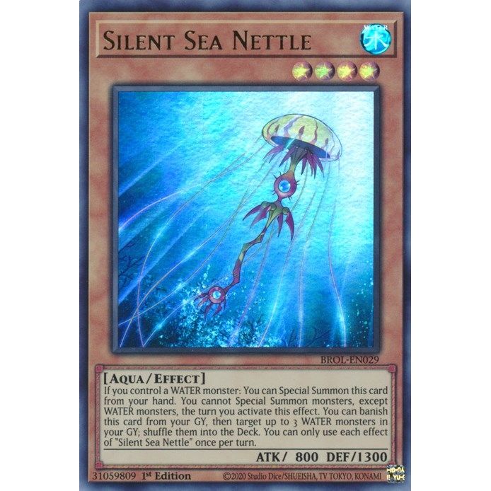 Image for Silent Sea Nettle (BROL-EN029) (BROL) - YuGiOh