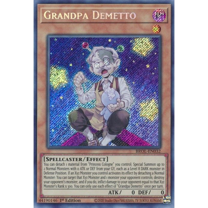 Image for Grandpa Demetto (BROL-EN032) (BROL) - YuGiOh