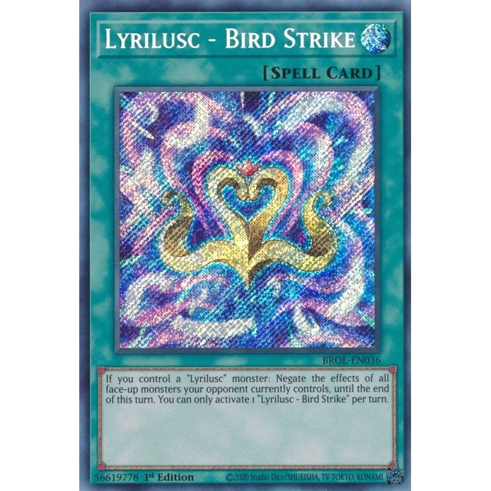 Image for Lyrilusc - Bird Strike (BROL-EN036) (BROL) - YuGiOh