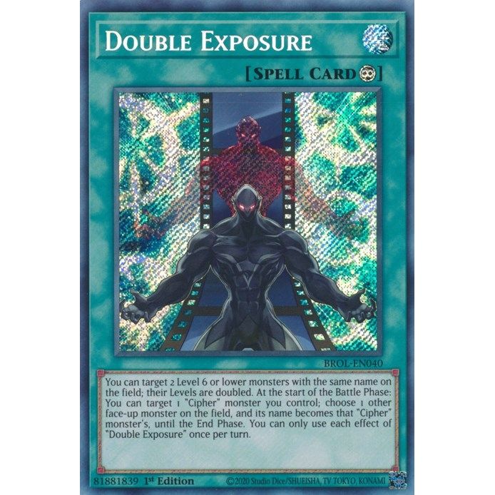 Image for Double Exposure (BROL-EN040) (BROL) - YuGiOh