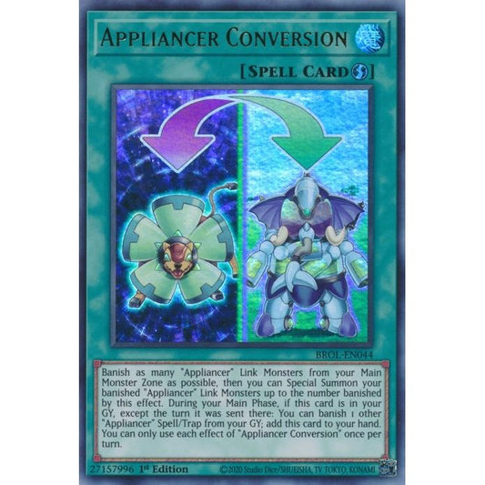 Image for Appliancer Conversion (BROL-EN044) (BROL) - YuGiOh