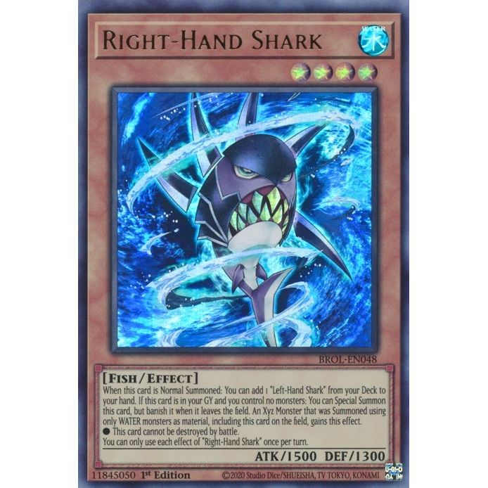Image for Right-Hand Shark (BROL-EN048) (BROL) - YuGiOh