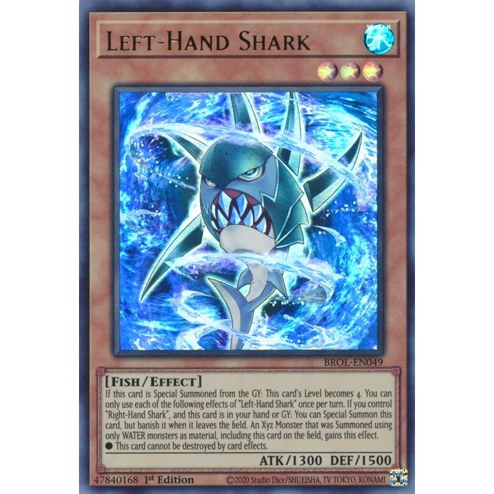 Image for Left-Hand Shark (BROL-EN049) (BROL) - YuGiOh
