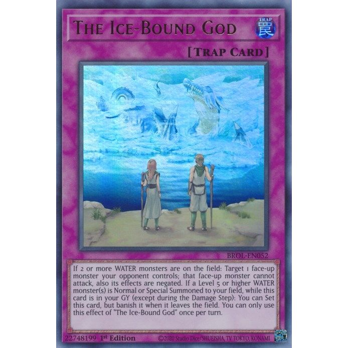 Image for The Ice-Bound God (BROL-EN052) (BROL) - YuGiOh