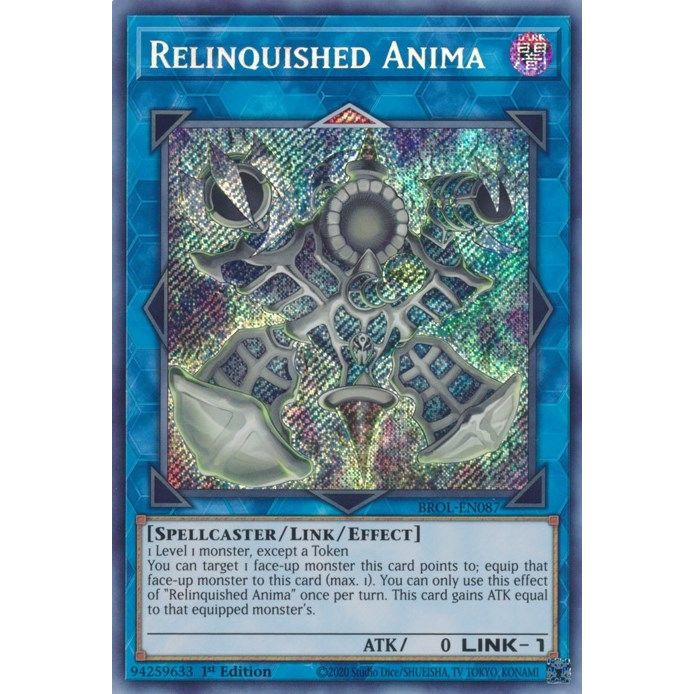 Image for Relinquished Anima (BROL-EN087) (BROL) - YuGiOh