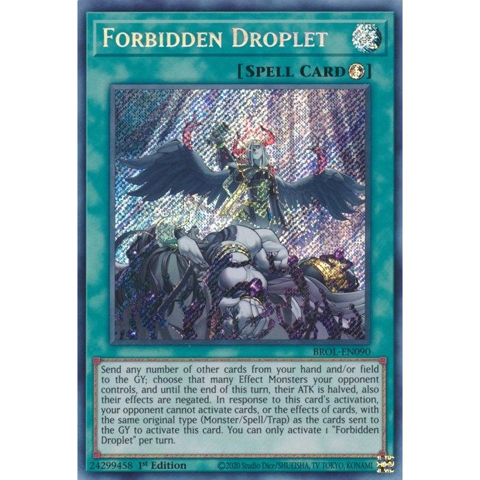 Image for Forbidden Droplet (BROL-EN090) (BROL) - YuGiOh