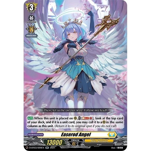 Image for Easerod Angel (D-BT03/020EN) (D-BT03) - Cardfight Vanguard