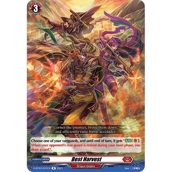 Image for Best Harvest (D-BT03/031EN) (D-BT03) - Cardfight Vanguard