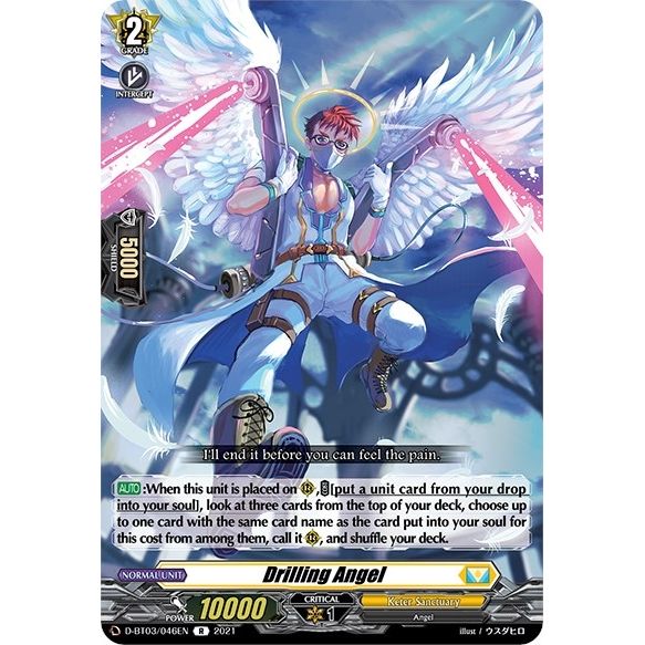 Image for Drilling Angel (D-BT03/046EN) (D-BT03) - Cardfight Vanguard