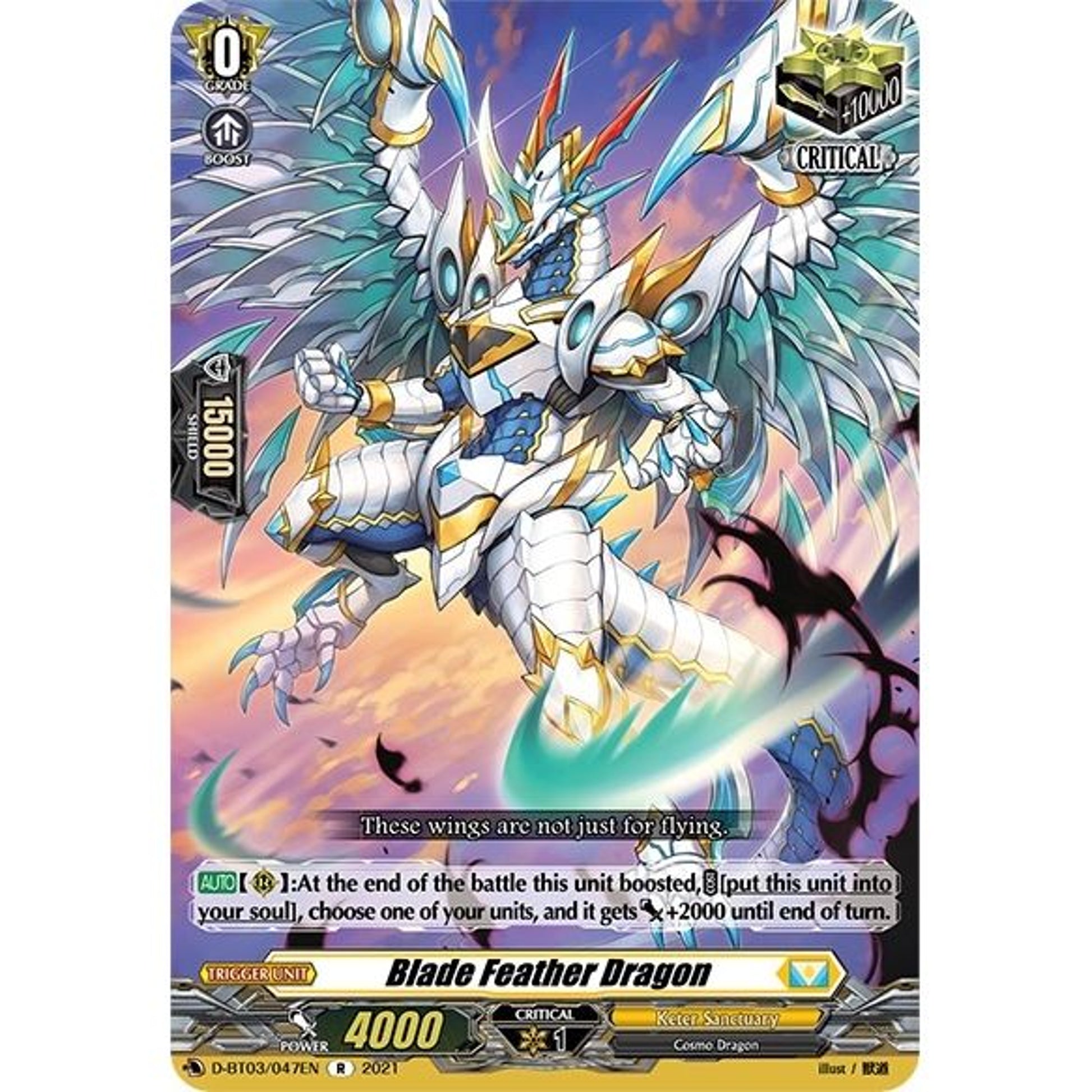 Image for Blade Feather Dragon (D-BT03/047EN) (D-BT03) - Cardfight Vanguard