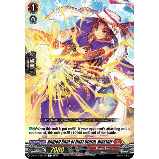 Image for Angled Shot of Dust Storm, Alastair (D-BT03/064EN) (D-BT03) - Cardfight Vanguard